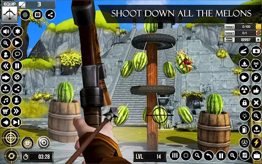 Watermelon Archery Games 3D Screenshots