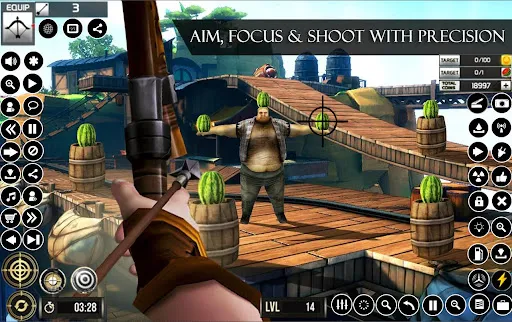 Watermelon Archery Games 3D Screenshots