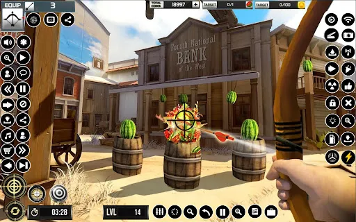 Watermelon Archery Games 3D Screenshots