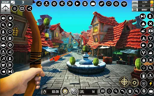 Watermelon Archery Games 3D Screenshots