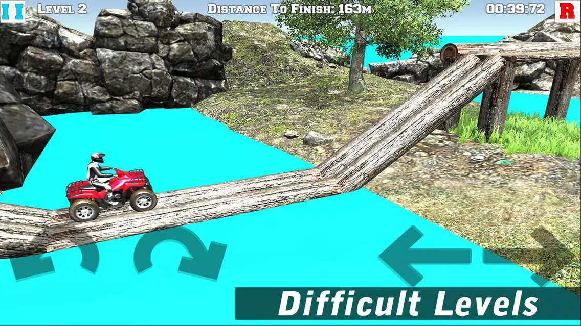 Zrzuty ekranu ATV 4X4 Bike OffRoad Stunts
