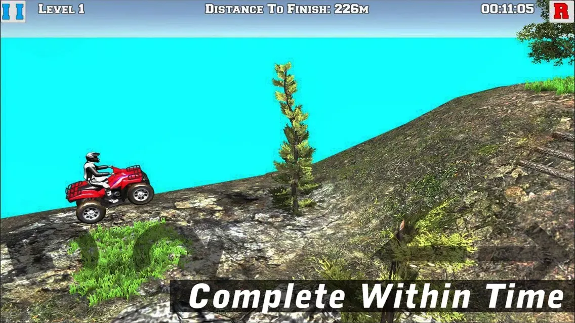 Zrzuty ekranu ATV 4X4 Bike OffRoad Stunts
