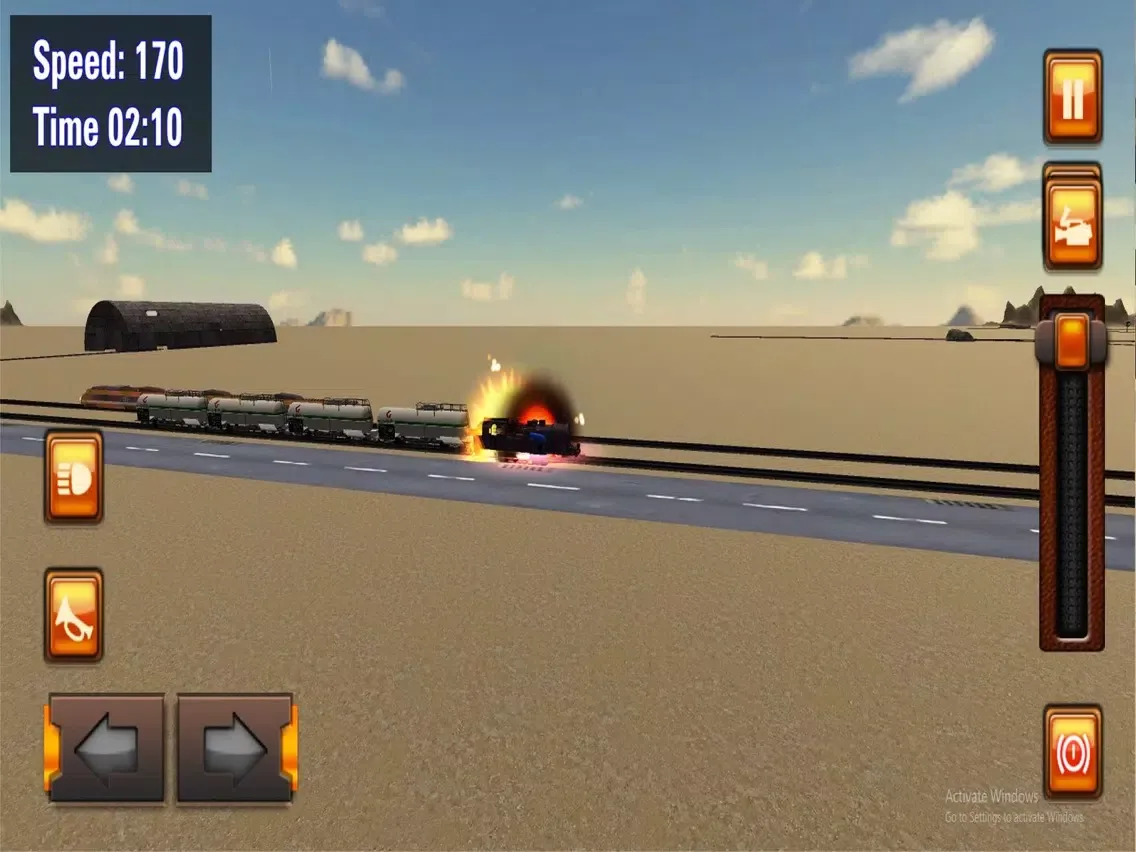 Zrzuty ekranu Oil Train Transport iPad 
