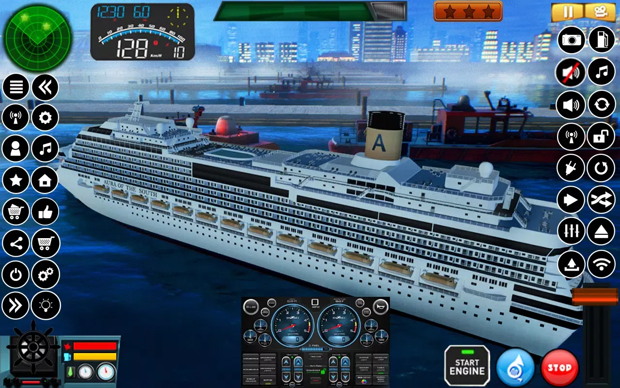 Big Cruise Ship Game Simulator Screenshots