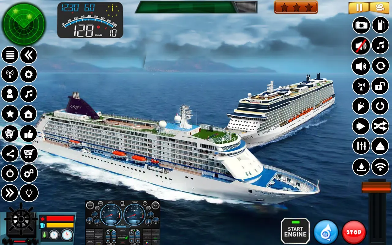 Big Cruise Ship Game Simulator Screenshots