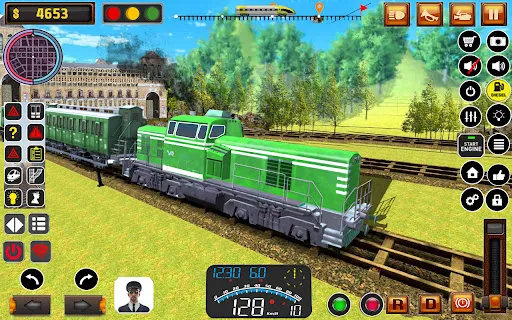 Uphill Train Simulator Game. Screenshots