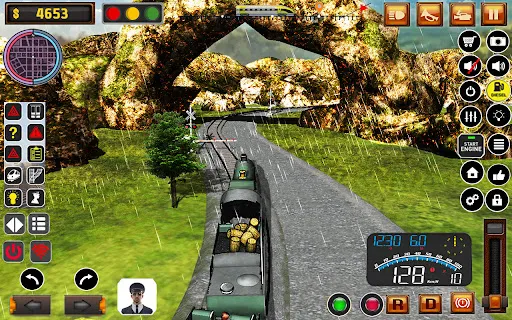Uphill Train Simulator Game. Screenshots