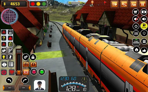 Uphill Train Simulator Game. Screenshots