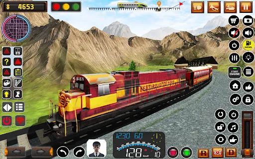 Uphill Train Simulator Game. Screenshots