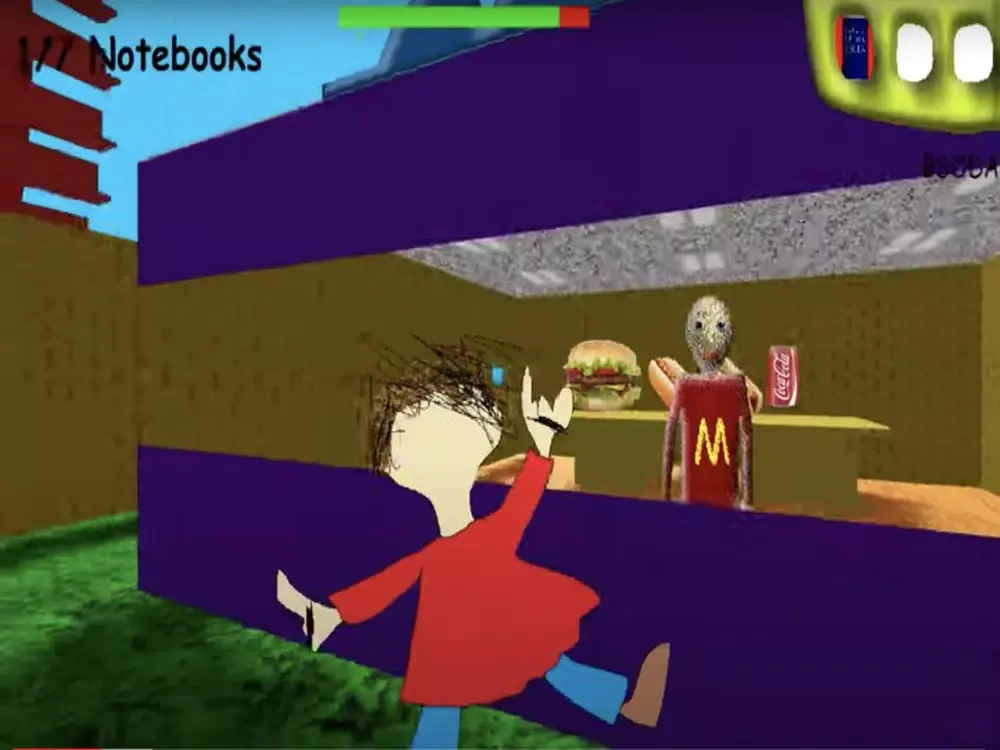 Baldis Basics Amusement park iPad  Screenshots