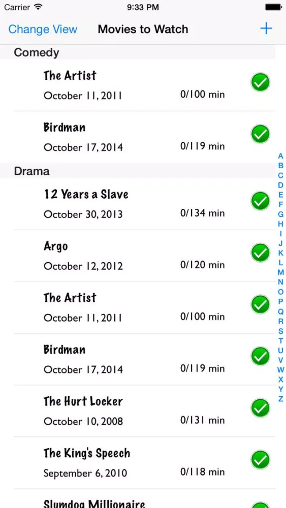 MovieLog - Track the Movies You Want to See スクリーンショット