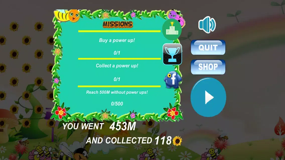 flappy bee-adventure 2014 स्क्रीनशॉट