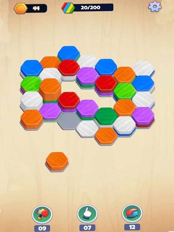 Hexa Sort Puzzle Game iPad  스크린샷