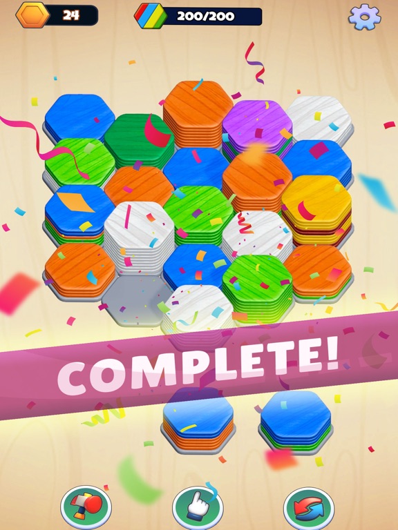 Capturas de tela do Hexa Sort Puzzle Game iPad 