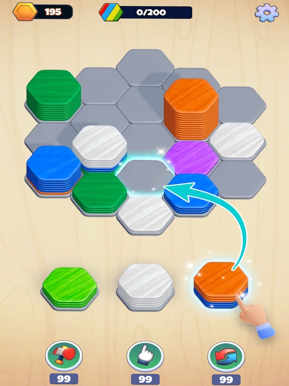 Capturas de tela do Hexa Sort Puzzle Game iPad 