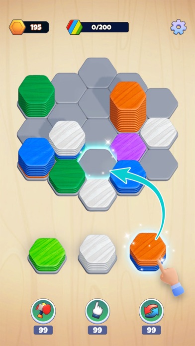 Capturas de tela do Hexa Sort Puzzle Game