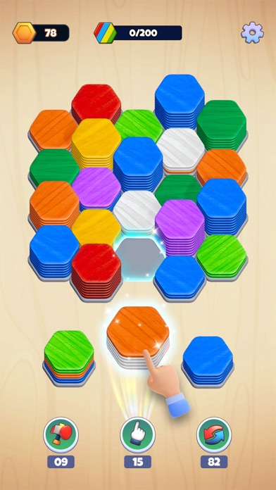 Capturas de tela do Hexa Sort Puzzle Game
