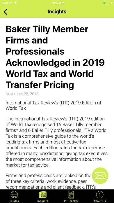 Ảnh chụp màn hình của Baker Tilly Mapp