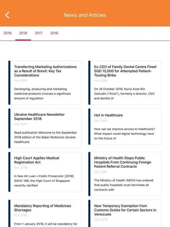 Healthcare MapApp iPad  স্ক্রিনশট