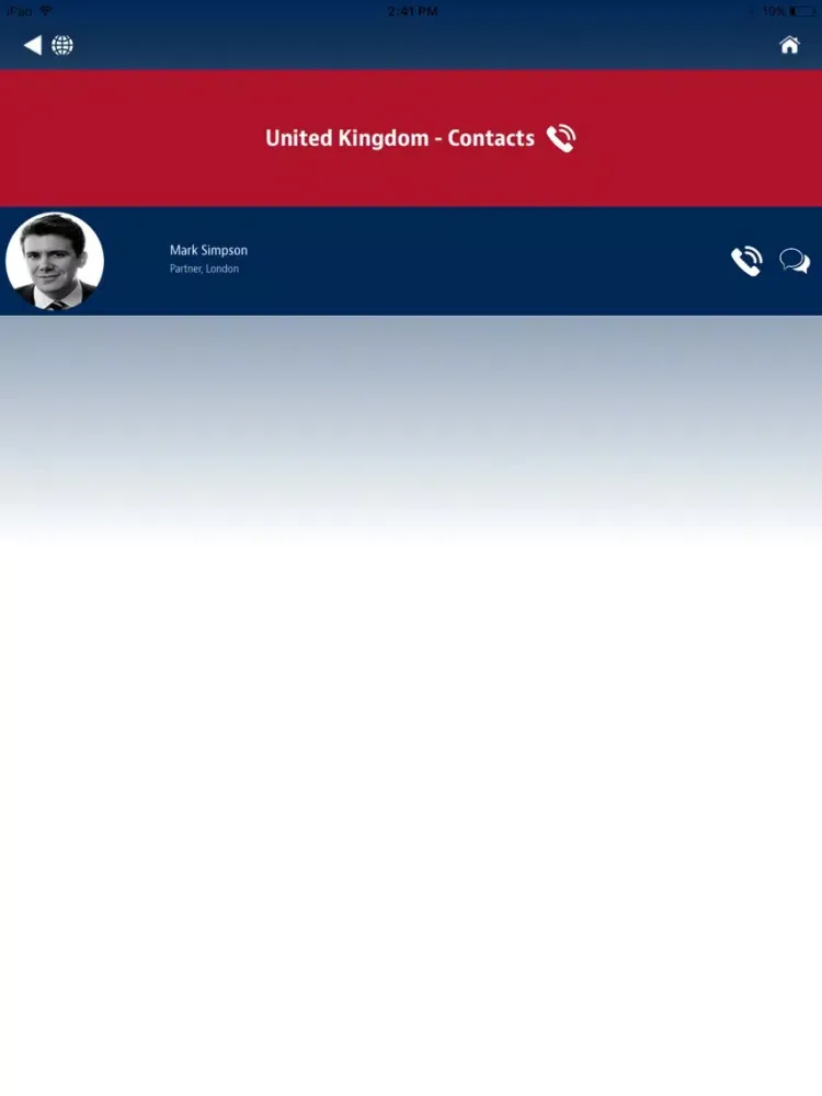 Capturas de tela do Global FS Regulatory Guide iPad 