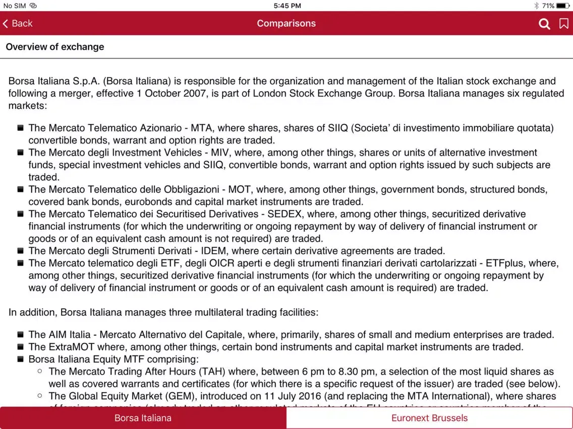 صور Cross-Border Listings App iPad 
