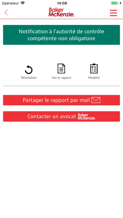 Tangkapan skrin Data Breach 72 - L'outil RGPD