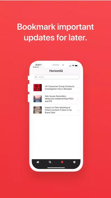 HorizonIQ App 스크린샷