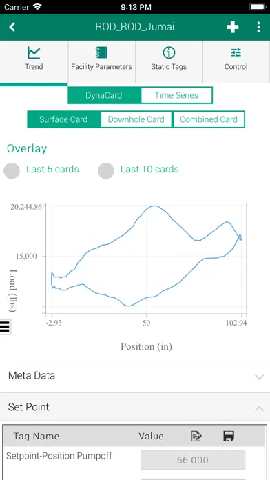 ProductionLink ALS Monitoring سکرین شاٹس