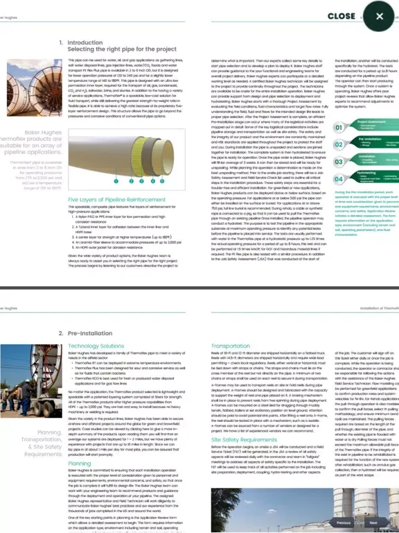 Screenshot di Baker Hughes FPS Go iPad