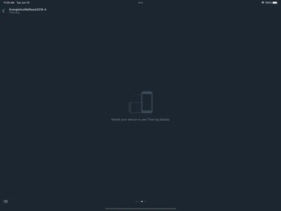 WellLink RT Mobile - QA iPad  スクリーンショット