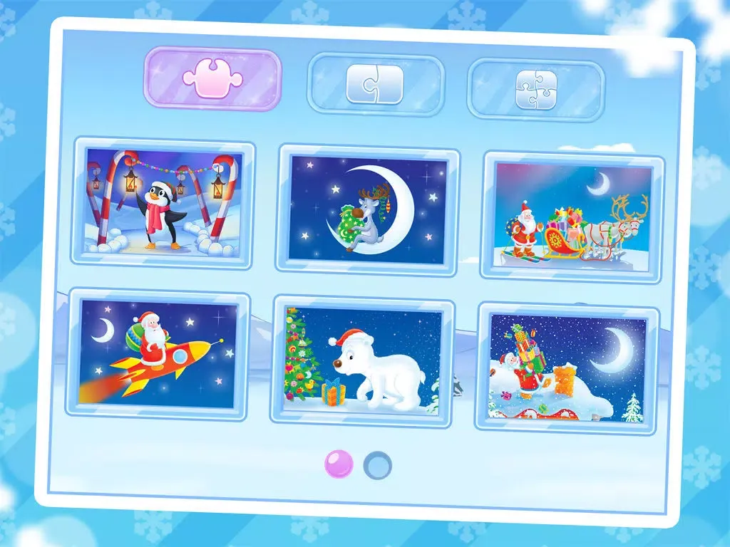 Captures d'écran de Santa's Xmas Jigsaws: Holiday Gift. iPad 