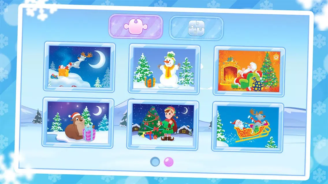 Captures d'écran de Santa's Xmas Jigsaws: Holiday Gift.