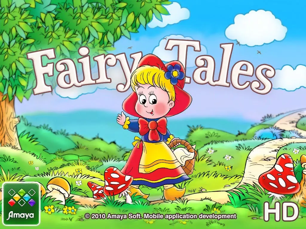 Puzzles 'N Coloring - Fairy Tales / LITE [tags:jigsaw puzzles,colouring pages,games for kids] iPad  Screenshots