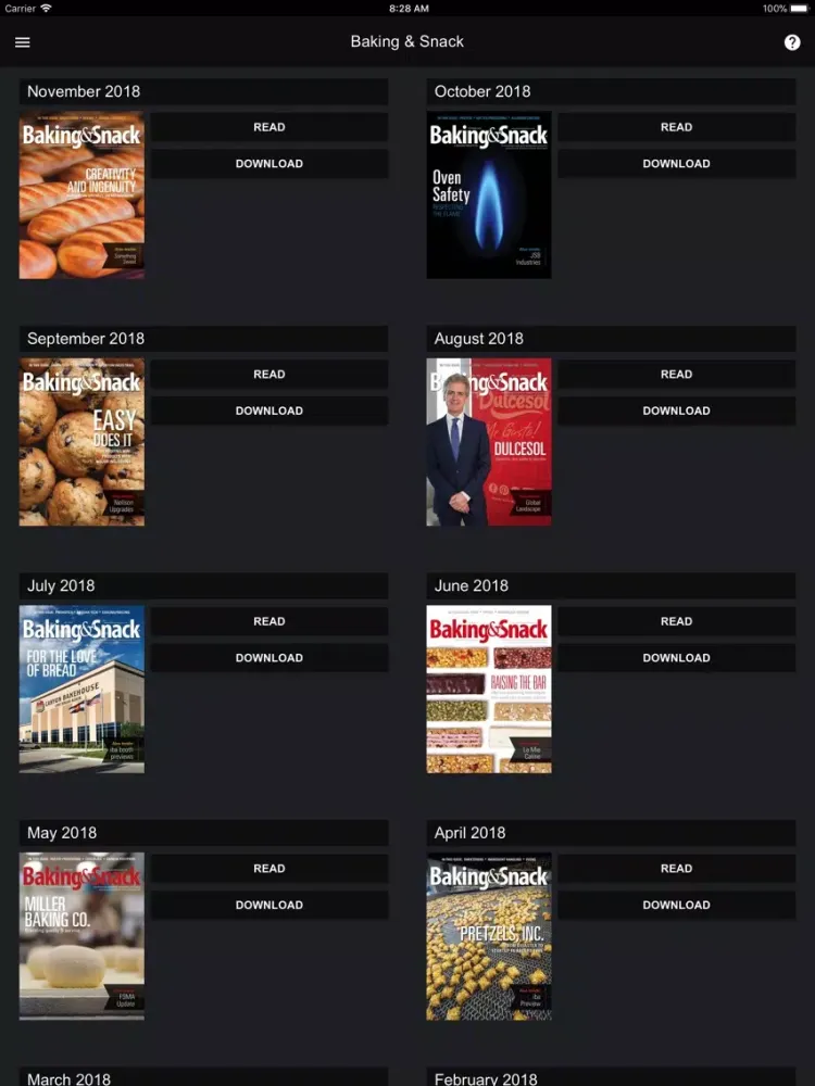 صور Baking & Snack iPad 
