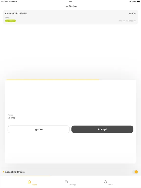 Bakkal Courier iPad  스크린샷