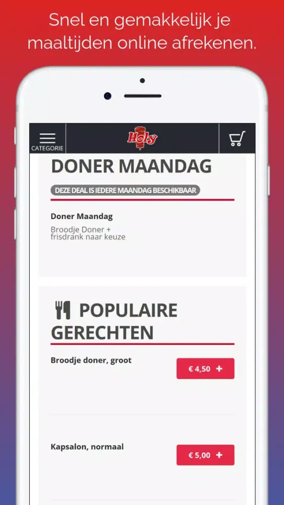 Ảnh chụp màn hình của Bakkerij Holy Vlaardingen