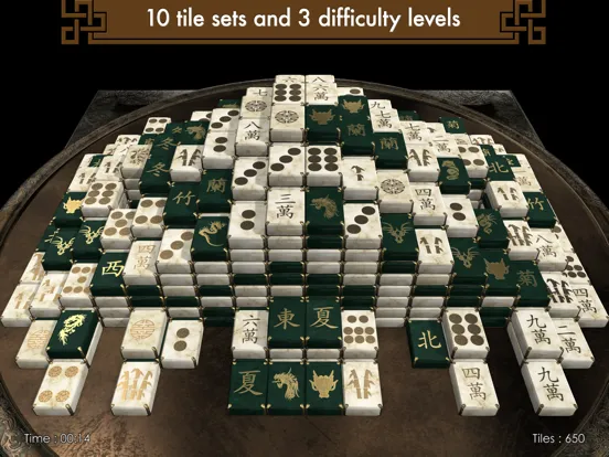 MahJong iPad  Screenshots