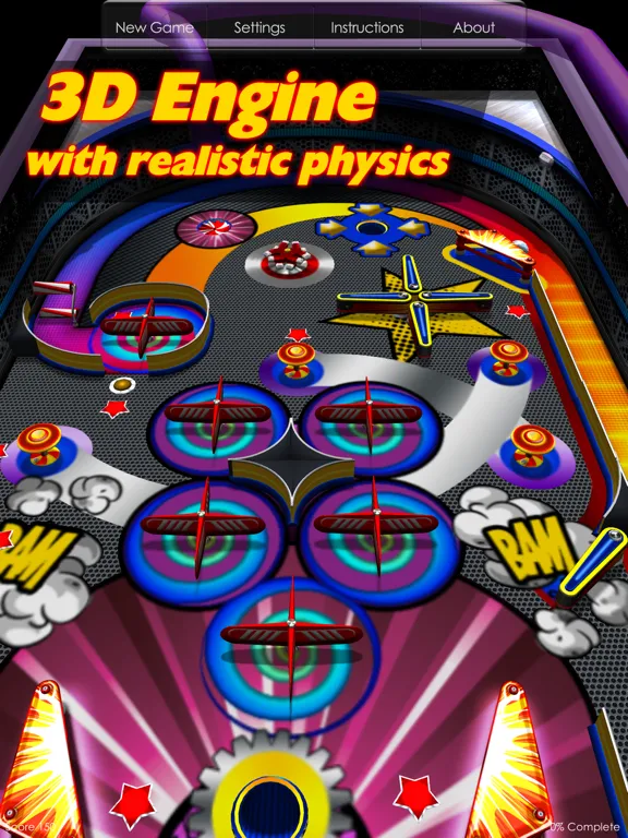 Pinball. iPad  スクリーンショット