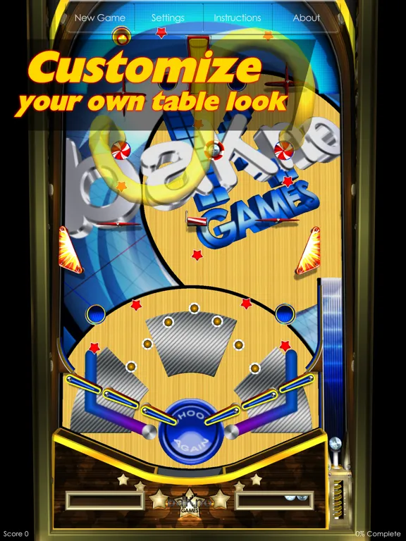 Pinball. iPad  スクリーンショット