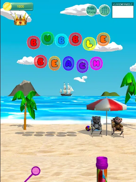 Screenshot di Soap Bubble Beach iPad 