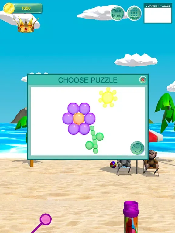 Screenshot di Soap Bubble Beach iPad 