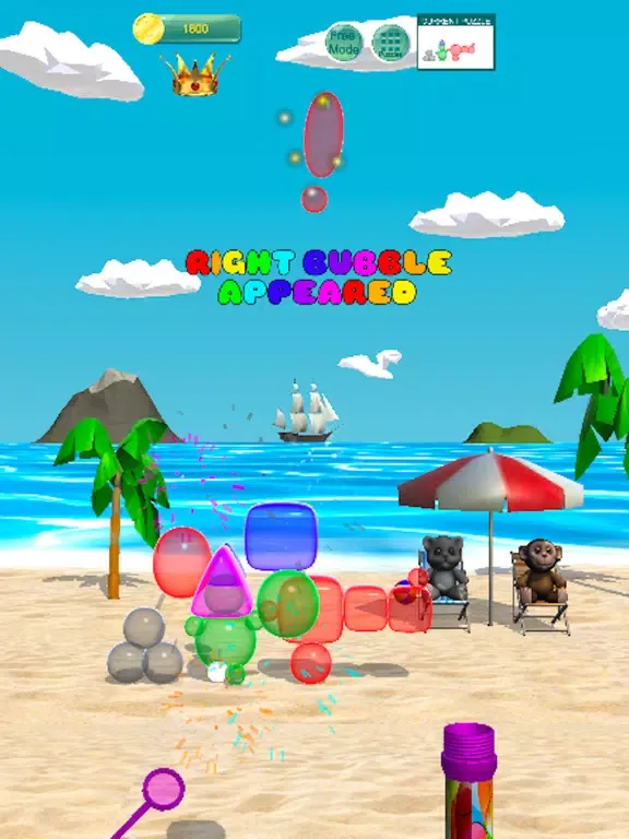 Screenshot di Soap Bubble Beach iPad 