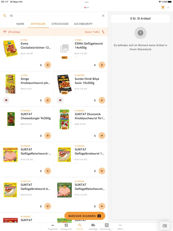 BAK Berlin Shop iPad  স্ক্রিনশট