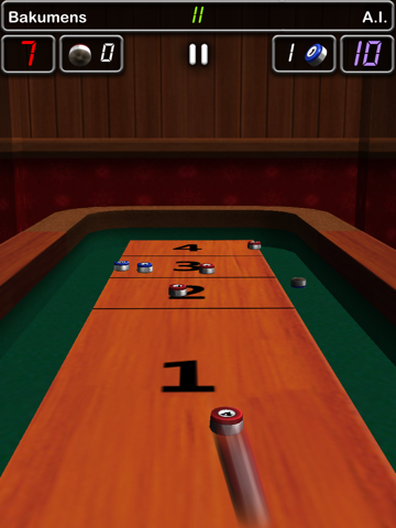 Tangkapan skrin iShuffle Board 2 Free iPad 