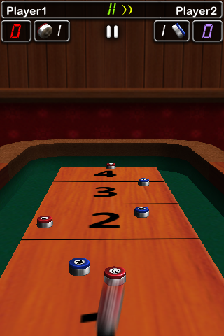 Tangkapan skrin iShuffle Board 2 Free