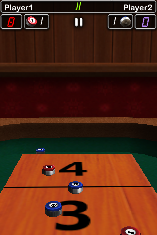 Tangkapan skrin iShuffle Board 2 Free