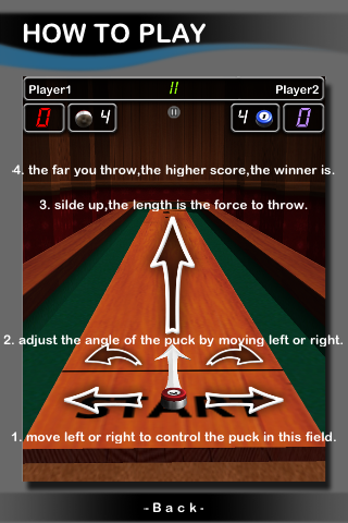 Tangkapan skrin iShuffle Board 2 Free