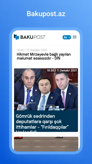 Capturas de pantalla de Bakupost.az