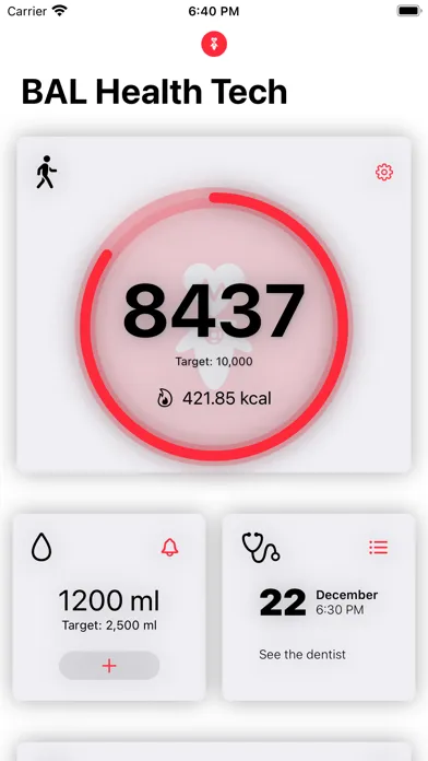 Health Tech : Measure & Remind Screenshots