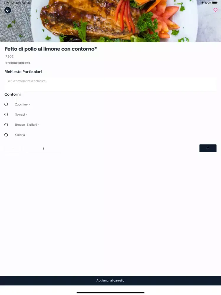 تصاویر Pizzeria Cip Ciop Ostia iPad 